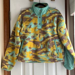 The North Face 3/4 Button-Up Fleece Jacket